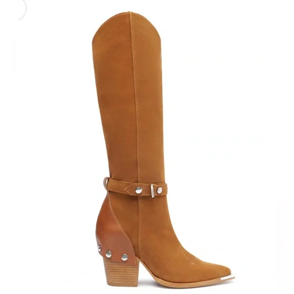 SCHUTZ Shoes Schutz Rihanna Suede Boots Poshmark